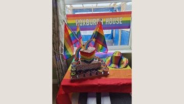 Cradley Heath care home Residents celebrate Pride